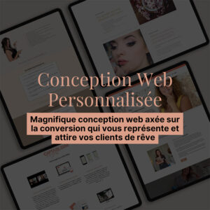 conception web personnalise